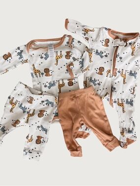 💙3 FOR $20 | Safari Print Baby 0-3M Bundle